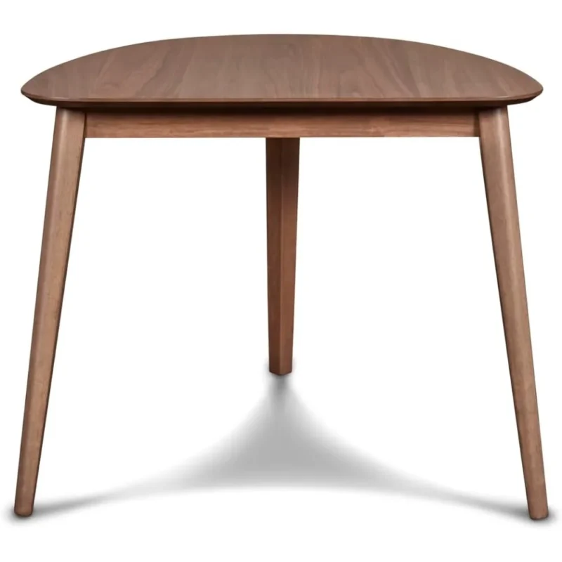 3-Piece Corner Dining Set Mid-Century Modern Wooden Dining Table Collection - Image 6