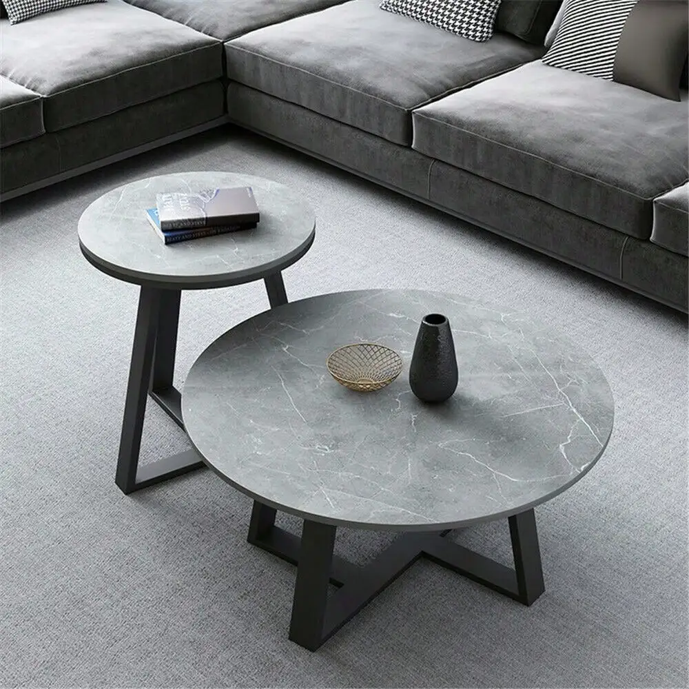 Mid-Century Modern Marble Top Coffee Tables