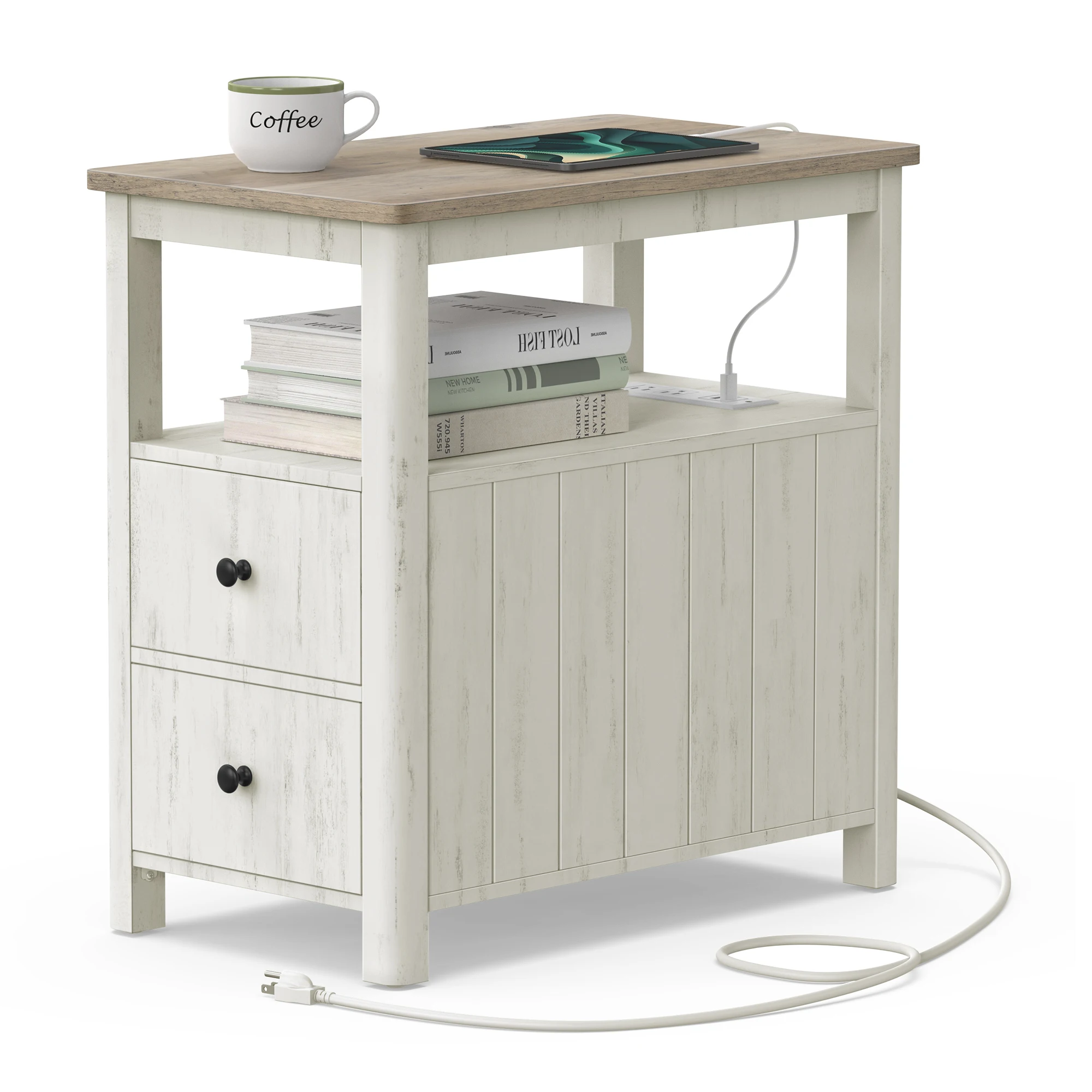 Mid-Century Modern Square Side & End Tables