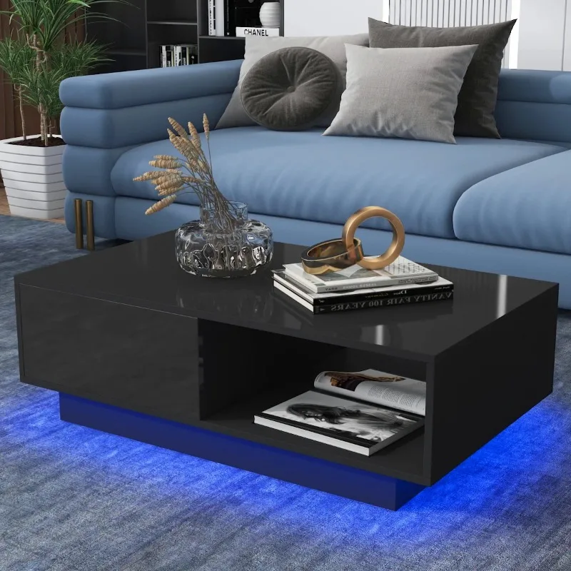 Mid-Century Modern Glass Top Side & End Tables
