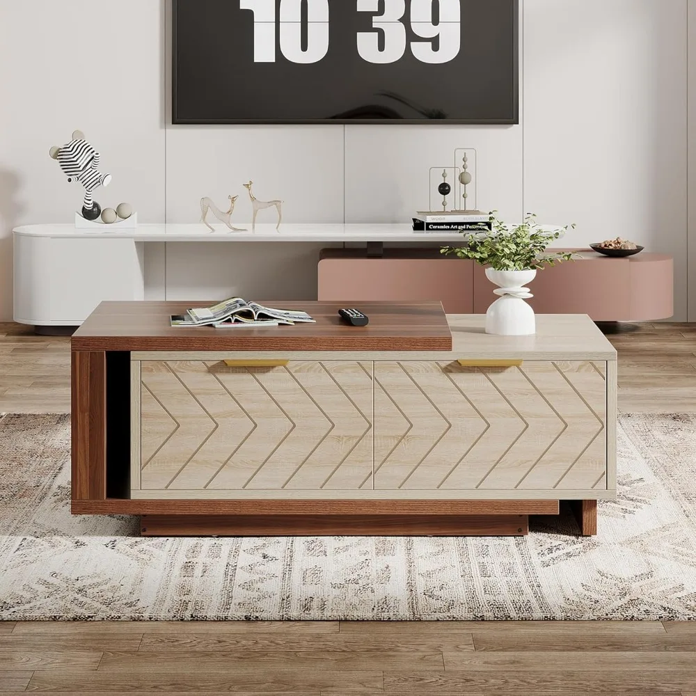 Rich wood grain texture in solid mid-century modern furniture showing natural variation